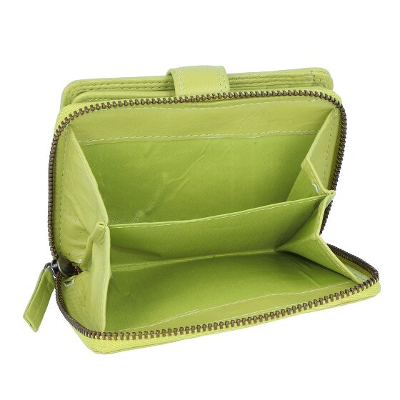 Greenburry Portfel gąbczasty skóra 9 cm