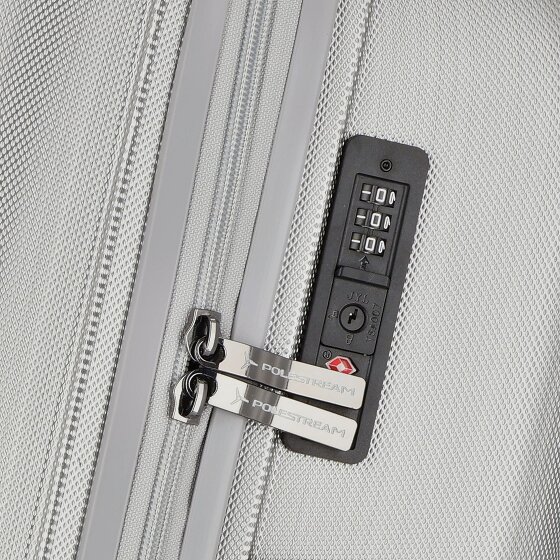 Polestream Moonrock 4 kółka Walizka kabinowy 55 cm z plisą rozprężną