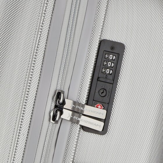 Polestream Moonrock 4 kółka Walizka kabinowy 55 cm z plisą rozprężną