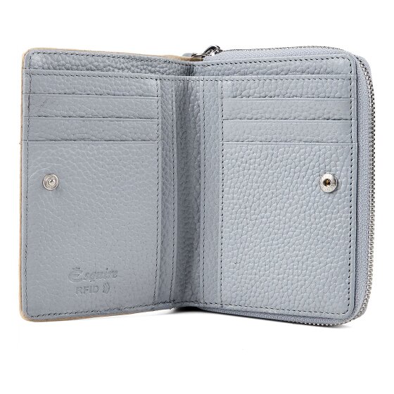 Esquire Virginia Portfel Ochrona RFID Skóra 13 cm