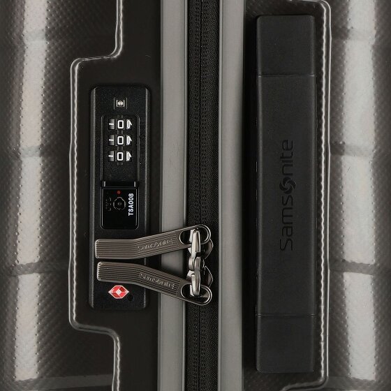 Samsonite Attrix 4 kółka Walizka kabinowy 55 cm z plisą rozprężną