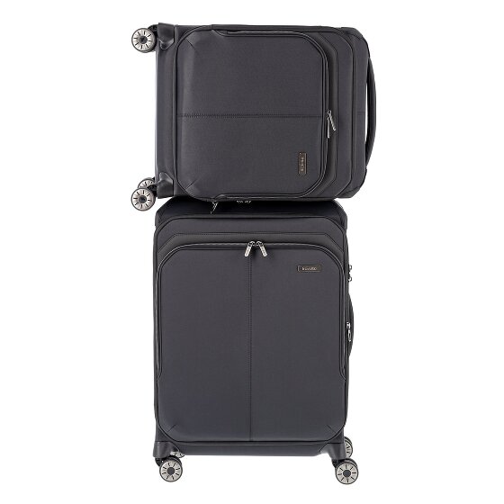 Travelite Priima 4 kółka Walizka kabinowy 55 cm z plisą rozprężną