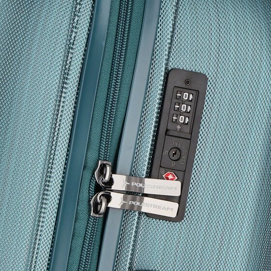 Polestream Moonrock 4 kółka Zestaw walizek 3-części z plisą rozprężną