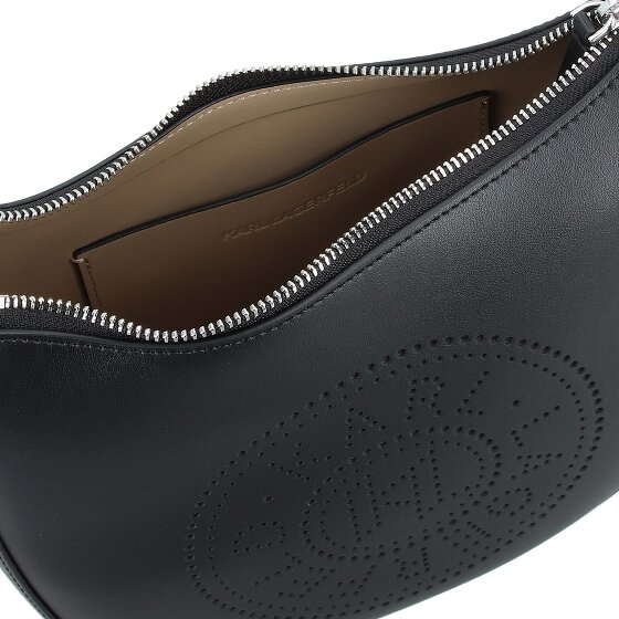 Karl Lagerfeld Circle Torba na ramię Skórzany 24 cm