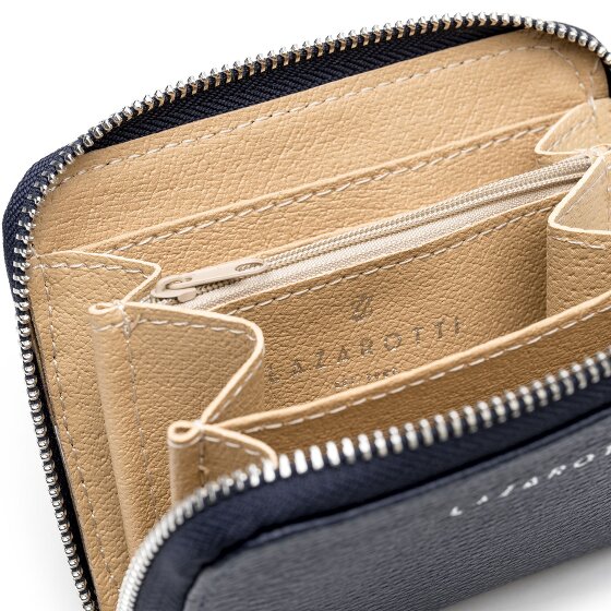 Lazarotti Milano Leather portfel skórzany 13,5 cm