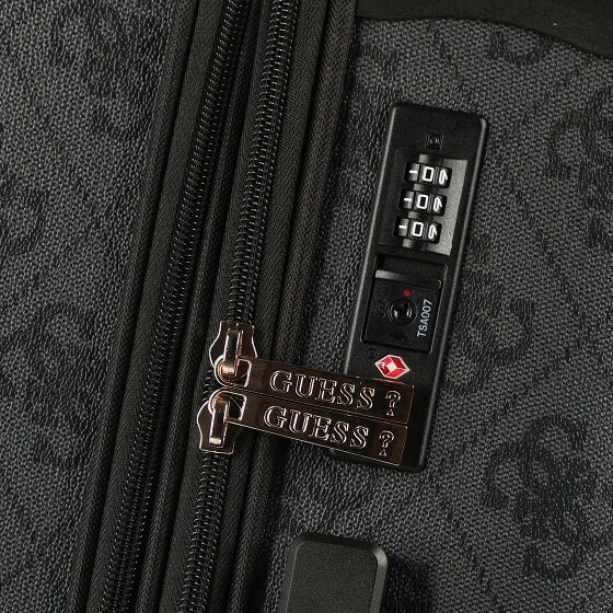 Guess Berta 4 kółka Walizka 63 cm z plisą rozprężną