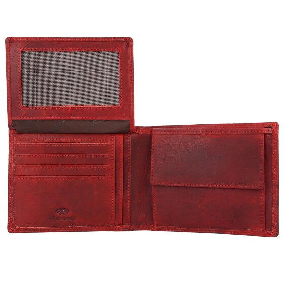 Jack Kinsky Risör Portfel Ochrona RFID Skórzany 13 cm