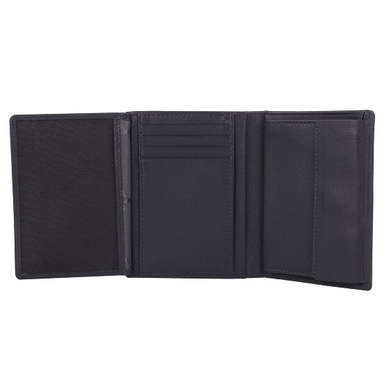 Braun Büffel Hannes Portfel Ochrona RFID Skórzany 9.5 cm