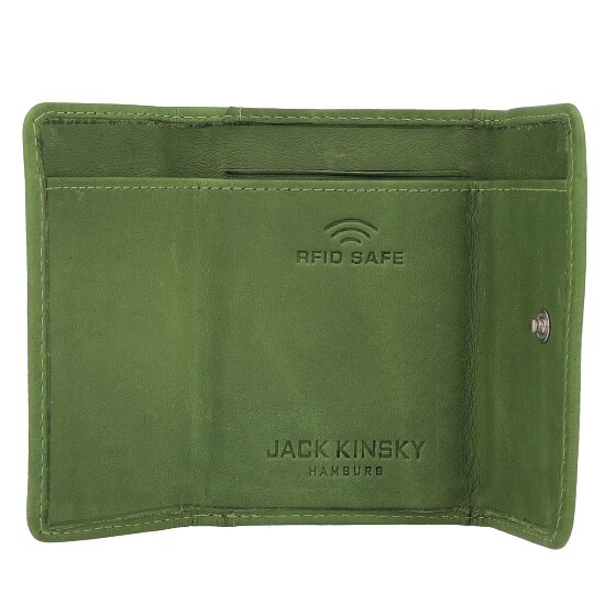 Jack Kinsky Aruba Portfel Ochrona RFID Skórzany 9.5 cm
