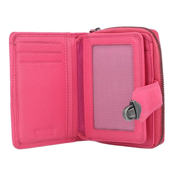 Greenburry Portfel gąbczasty skóra 9 cm