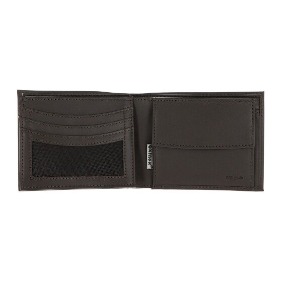 oxmox Leather Portfel Ochrona RFID Skóra 10 cm