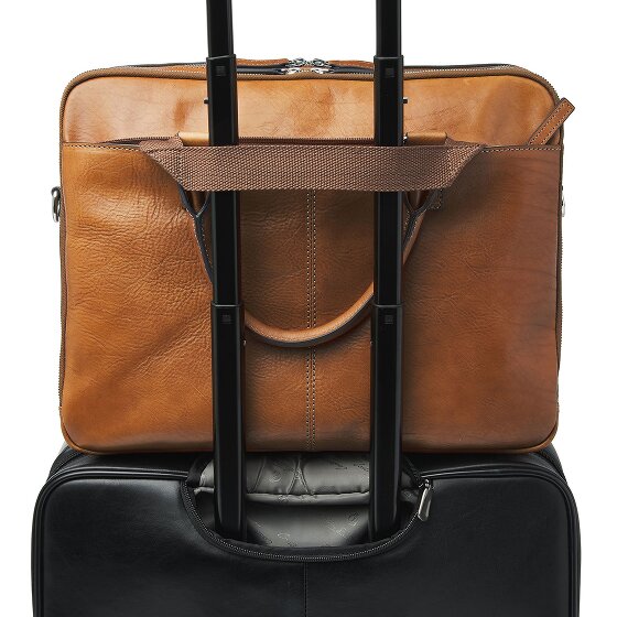 Castelijn & Beerens Rick Teczka Ochrona RFID Skórzany 40 cm Komora na laptopa