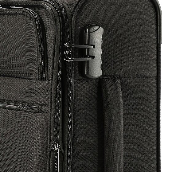 bugatti Valencia Soft 4 kółka Walizka kabinowy S 55 cm z plisą rozprężną