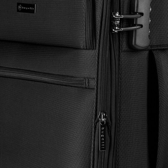 bugatti Valencia Soft 4 kółka Walizka kabinowy S 55 cm z plisą rozprężną