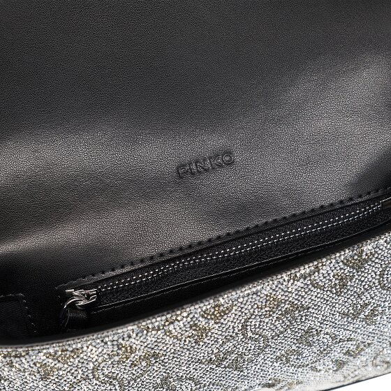 PINKO Love One Mini Torba Torba na ramię Skórzany 18 cm