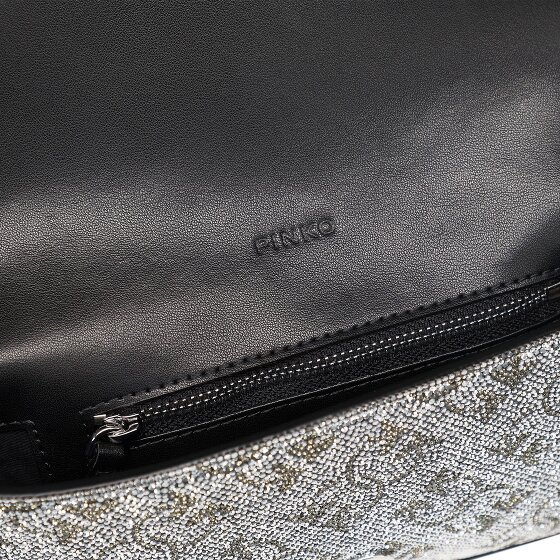 PINKO Love One Mini Torba Torba na ramię Skórzany 18 cm