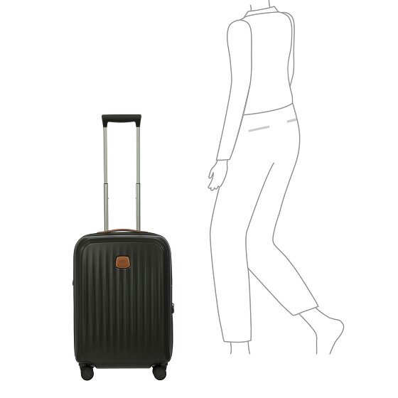 Bric's Taormina 4 kółka Walizka S 57 cm z plisą rozprężną