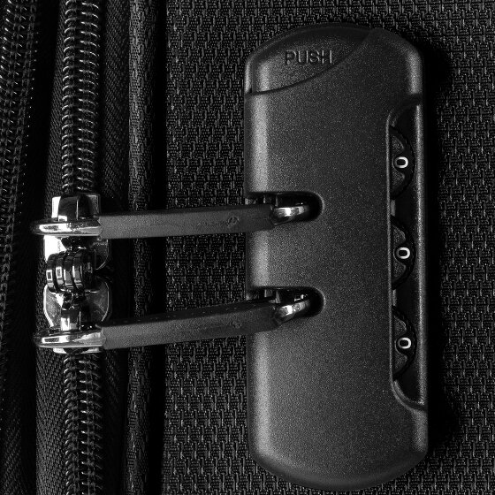 bugatti Valencia Soft 4 kółka Zestaw walizek 3-części z plisą rozprężną