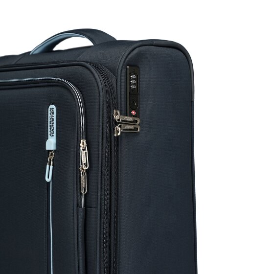 American Tourister Cloudrider 4 kółka Walizka kabinowy S 55 cm z plisą rozprężną