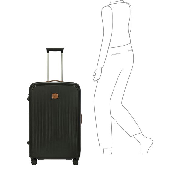 Bric's Taormina 4 kółka Walizka 75 cm z plisą rozprężną