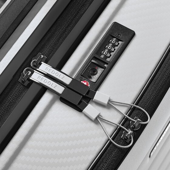 Redolz Essentials 17 4-kołowy wózek kabinowy 55 cm z miękką kieszenią na laptopa