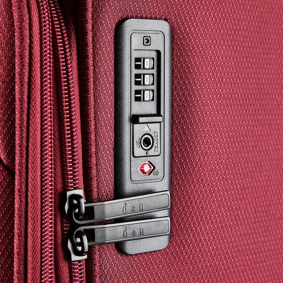d&n Travel Line 9804 4 kółka Walizka L 78 cm z funkcją poszerzenia