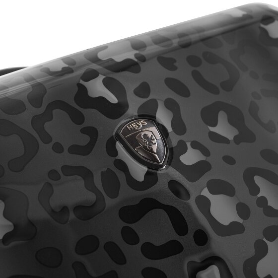 Heys Black Camo 4 kółka Walizka kabinowy S 53 cm z plisą rozprężną