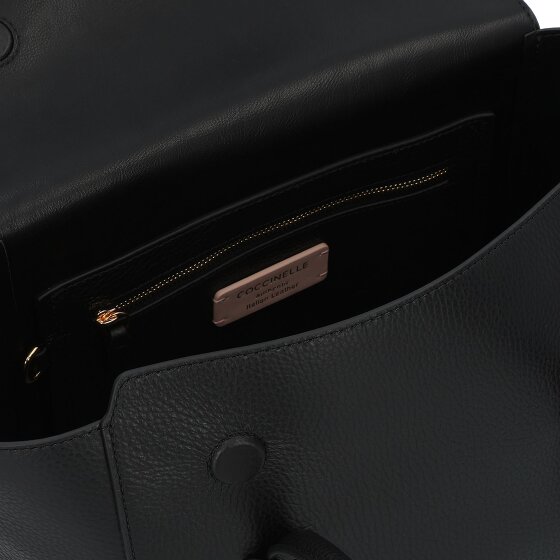 Coccinelle Double Beat Torba na ramię Skórzany 31 cm