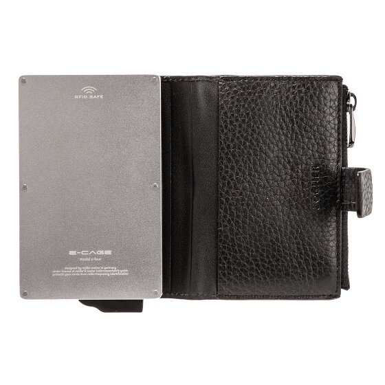 Bogner Vail Portfel Ochrona RFID Skórzany 6 cm