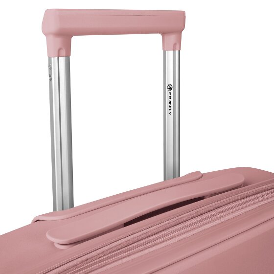 Franky London 4 kółka Walizka kabinowy S 55 cm z plisą rozprężną