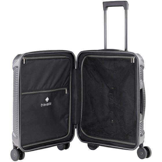 Travelite Millennium 4 kółka Walizka kabinowy 55 cm