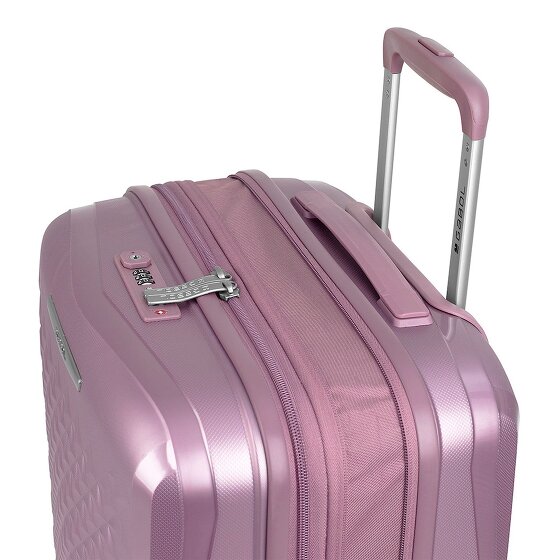 Gabol Queens 4 kółka Zestaw walizek 2-części z plisą rozprężną