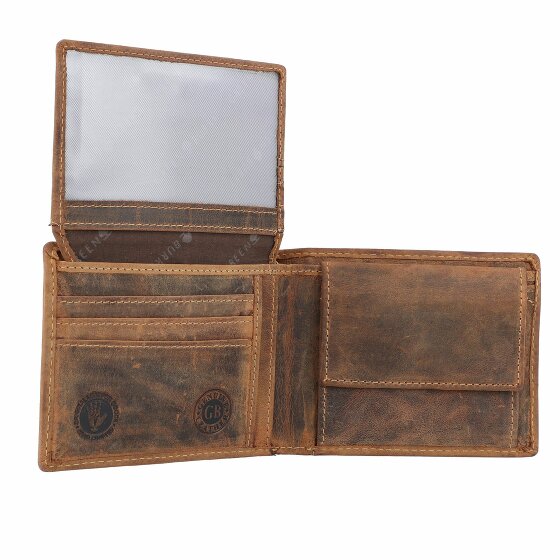 Greenburry Vintage Wallet RFID Leather 12 cm