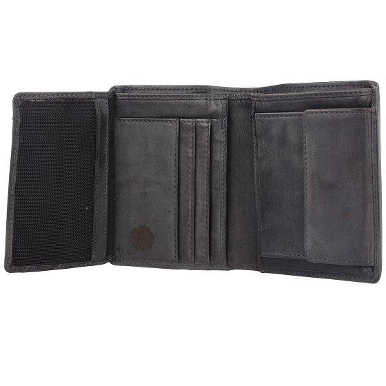 Greenburry Vintage Washed Leather Wallet 10 cm
