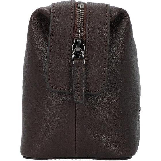 Piquadro Black Square Kosmetyczka Skórzany 23 cm