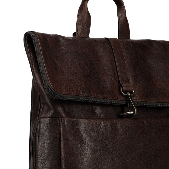 Jost Glasgow Plecak Ochrona RFID Skóra 42 cm Komora na laptopa