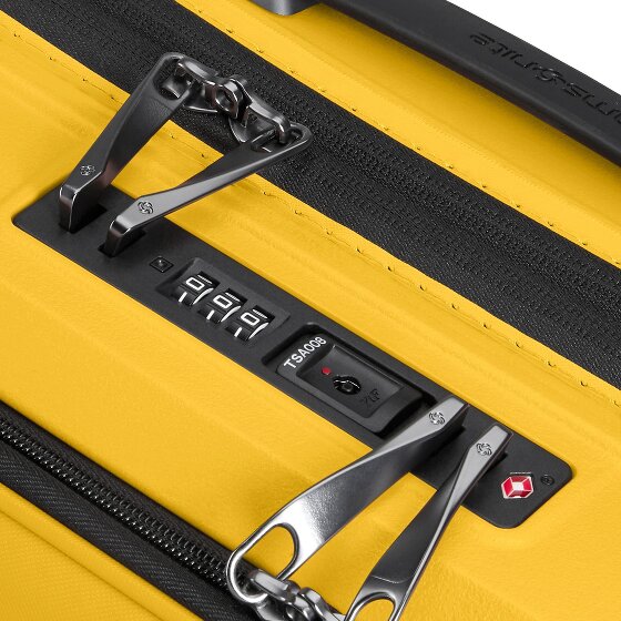 Samsonite Intuo 4 kółka Walizka kabinowy 55 cm Komora na laptopa z plisą rozprężną