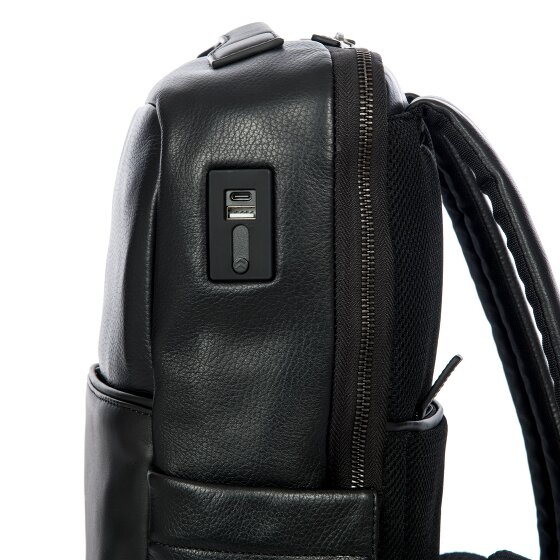 Bric's Torino Plecak skórzany 37 cm Komora na laptopa