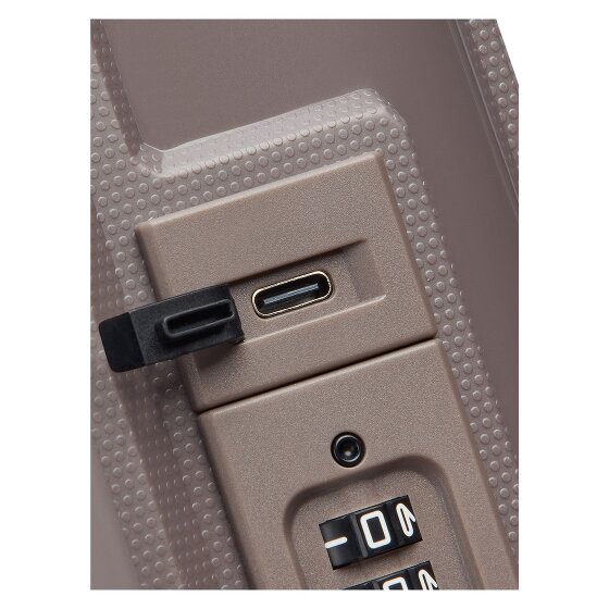 Delsey Paris Lutece 4 kółka Walizka kabinowy 55 cm z plisą rozprężną