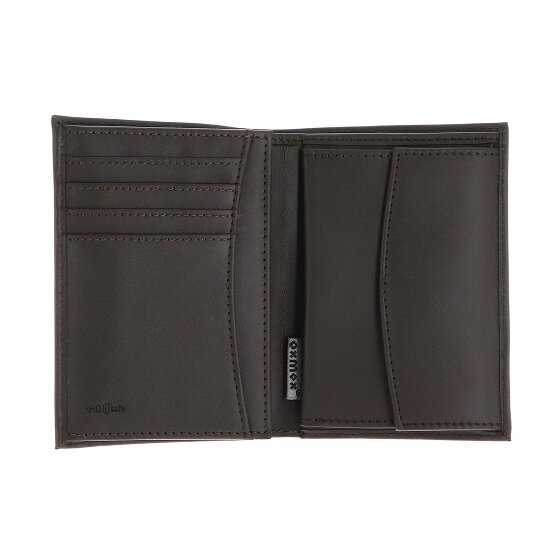 oxmox Leather Portfel Ochrona RFID Skóra 10 cm