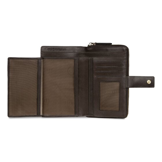 bugatti Noemi Portfel Ochrona RFID Skórzany 16 cm