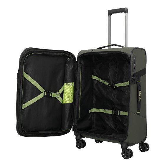 Travelite Briize 4 kółka Walizka M 67 cm z plisą rozprężną