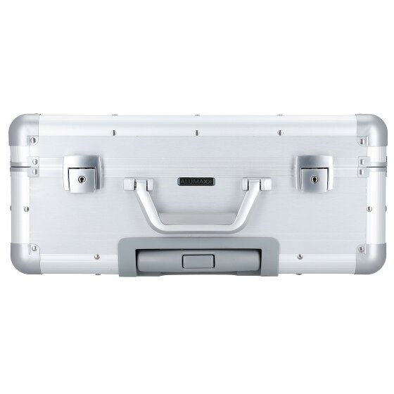 Alumaxx Walizka biznesowa na 2 kółka, Aluminium, z przegrodą na laptopa 37 cm