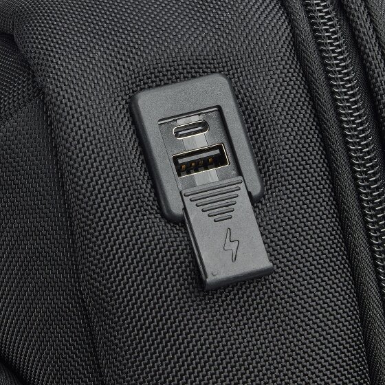 Delsey Paris DLC Pro 2 kółka Walizka kabinowa 55 cm Komora na laptopa
