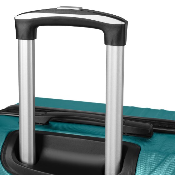 Check.In Paradise 2.0 4 kółka Walizka L 78 cm z plisą rozprężną