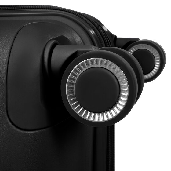 Franky London 4 kółka Walizka kabinowy S 55 cm z plisą rozprężną