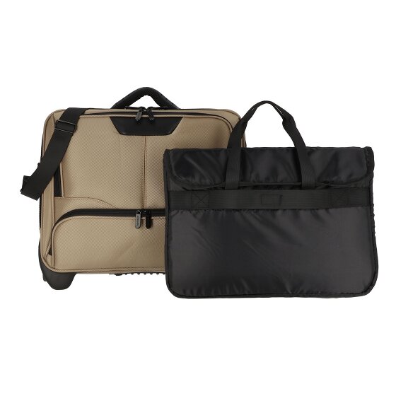 Dermata 2 kółka Walizka biznesowy 41 cm Komora na laptopa