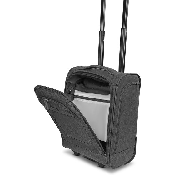 Redolz Essentials 12 – Walizka kabinowa z 2 kółkami, montowana pod siedzeniem, XS, 43 cm