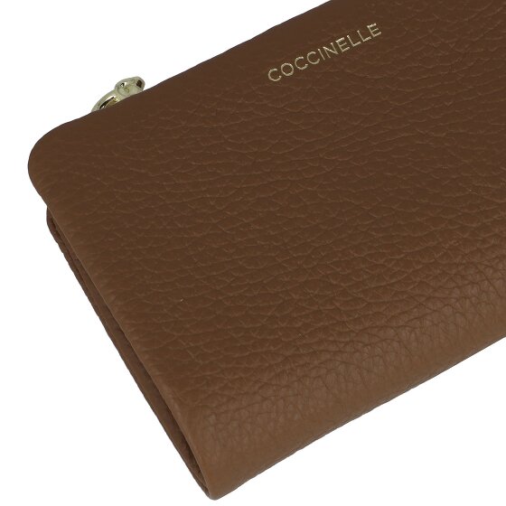 Coccinelle C-Me Softy Portfel Skórzany 16 cm