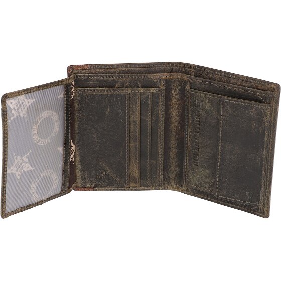Billy the Kid Portfel Hunter RFID skórzany 10 cm